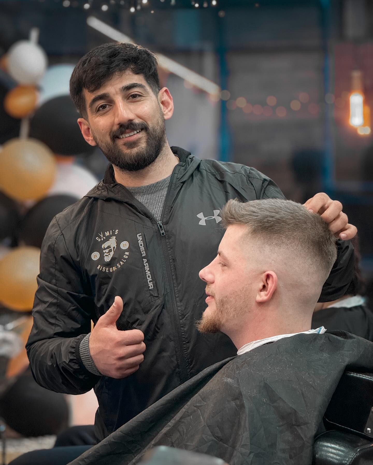 Haarschnitt-Ergebnis bei Sami's Friseur Salon